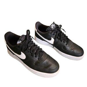 Nike Air Force 1 Low "07 Black White" CT2302-002 Men's Size 12-No Box